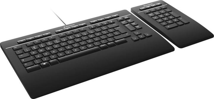 Actual product image 3Dconnexion Keyboard Pro with Numpad (Eng. Int., Cable, Wireless)