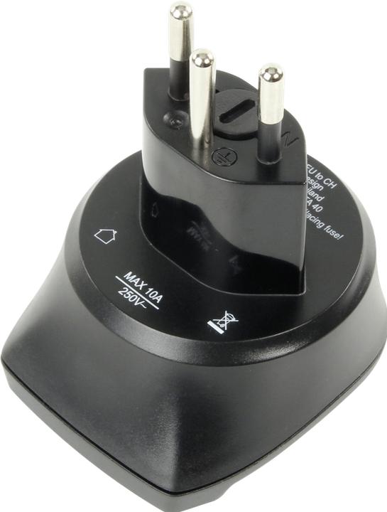 Produktbild Ansmann Reisestecker EU to CH