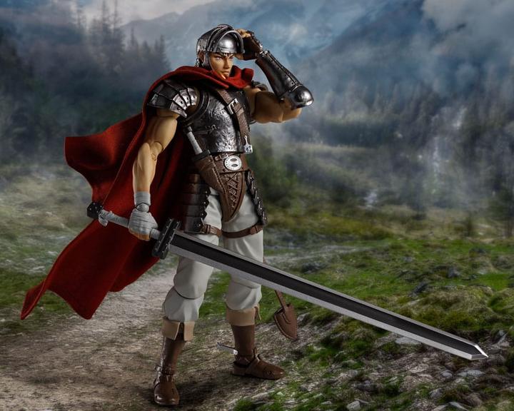 Actual product image Bandai Berserk S.H.Figuarts Actionfigur Nosferatu Guts The Band of the Hawk 16 cm