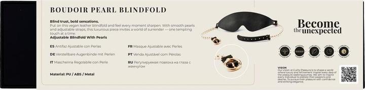 Immagine prodotto Guilty Pleasure Boudoir Pearl Bindfold