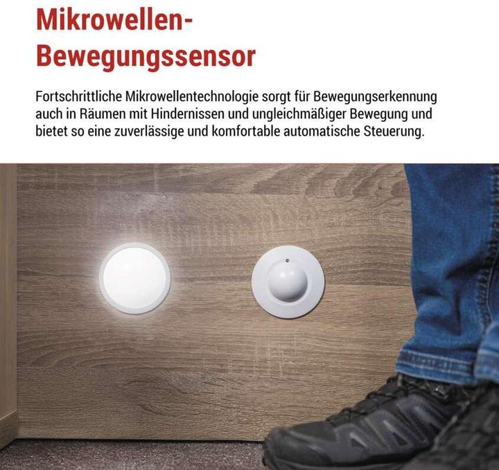 Produktbild Emos Bewegungsmelder (PIR-Sensor) IP20 1200W Weiss (16 m)