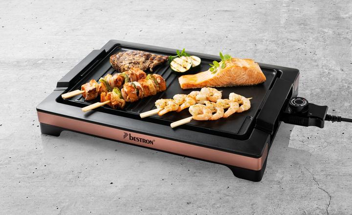 Image du produit Bestron ABBQ2000CO Gril à raclette, bronze