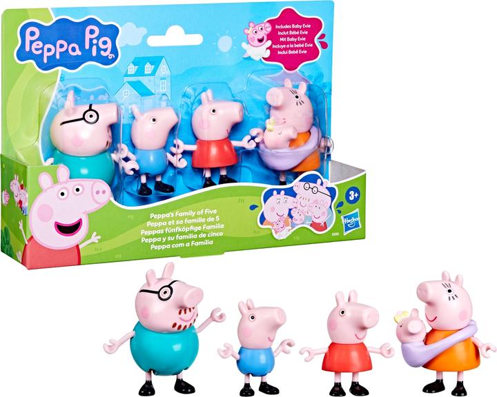 Produktbild Peppa Pig Peppas fünfköpfige Familie
