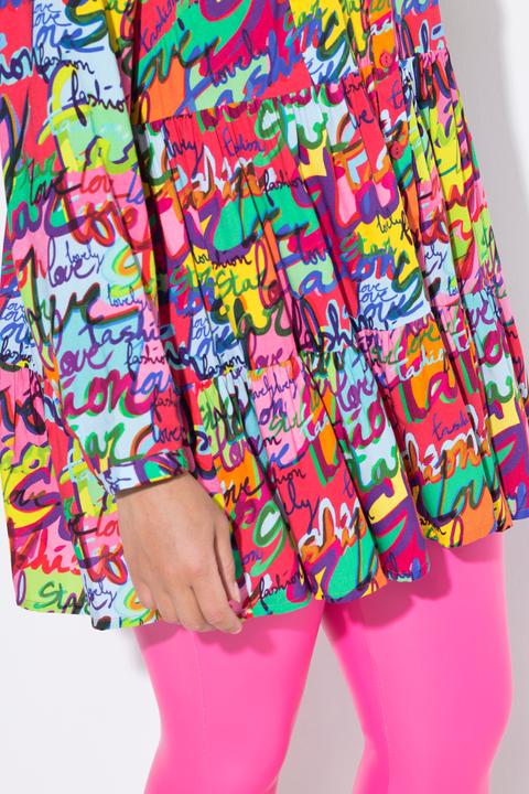 Actual product image Angel of Style Bluse, A-Linie, Schriftprint, Volants (50)