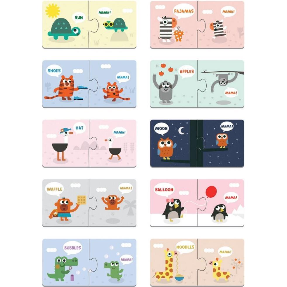 Thumbnail - Mudpuppy Puzzle Alles ist MOM! 10x2 Teile