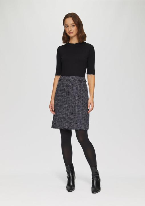 Produktbild S.Oliver Rock Bouclérock in Denim-Optik (44)