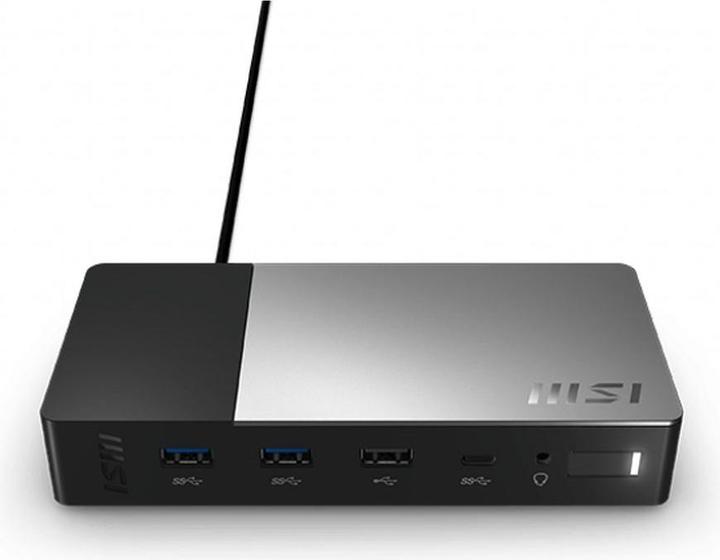 Image du produit MSI Station d'accueil USB-C Gen 2 USB 3.2 Gen 2 (3.1 Gen 2) Type-C (USB-C, 9 Ports)