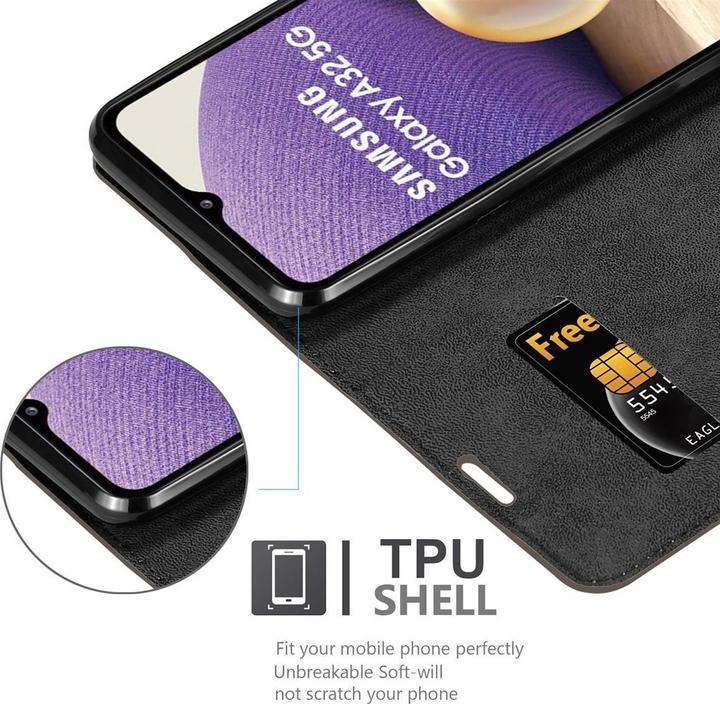 Produktbild Cadorabo Book Invisible Magnet Cover (Samsung Galaxy A32)