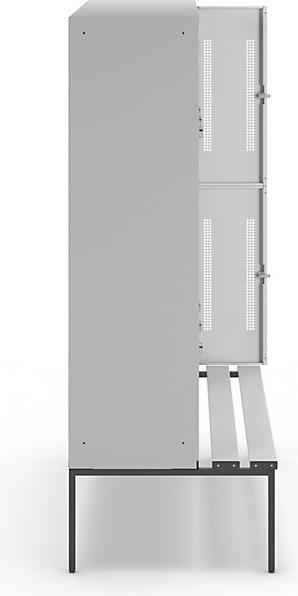 Actual product image Wolf Half height wardrobe with bench base (160 cm, 214 cm)