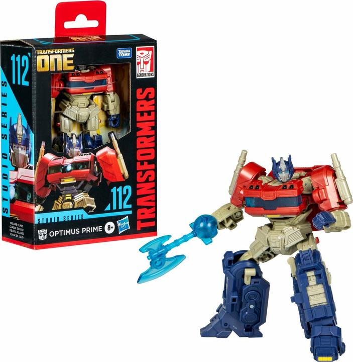 Actual product image Hasbro Transformers One Studio Series Deluxe Class Action Figure Optimus Prime 11 cm