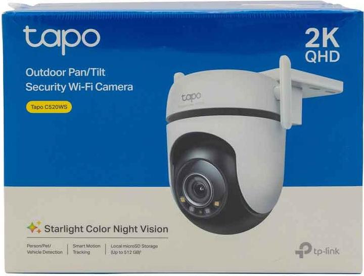 Immagine prodotto TP-Link Tapo C520WS 4MP 360° telecamera per esterni MicroSD (2560 x 1440 Pixels)