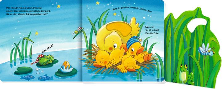 Immagine prodotto Mein erstes Guckloch-Fühlbuch: Kleiner Bär, wo bist du? (Tedesco, 2022)