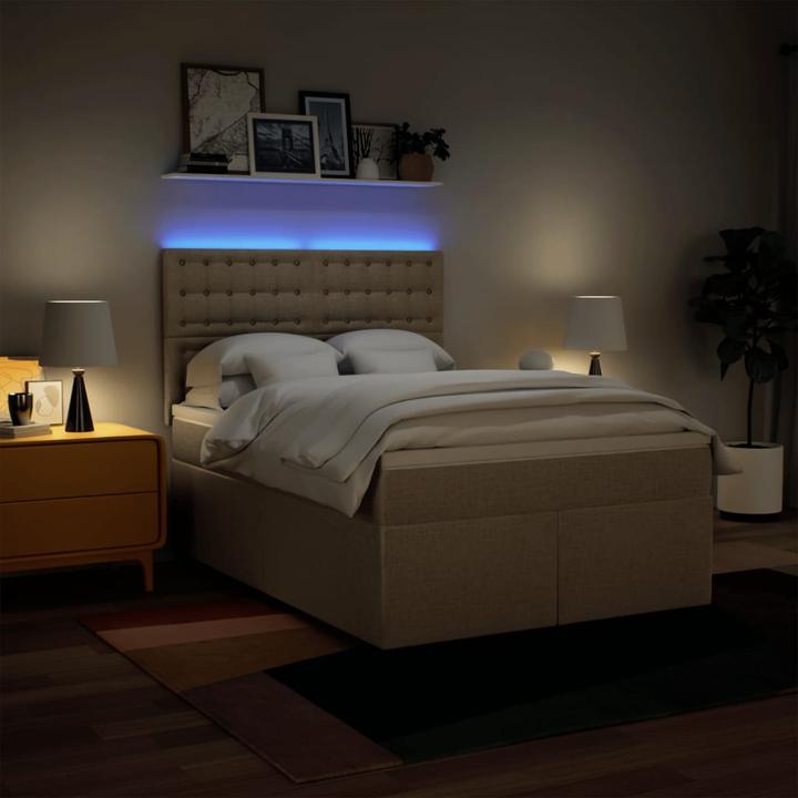 Produktbild vidaXL Boxspringbett (140 x 190 cm)