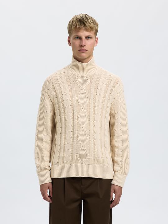 Actual product image Selected Homme 100% Baumwoll Rollkragenpullover (XL)