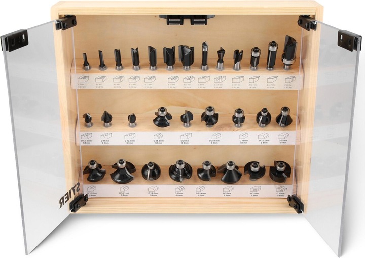 Actual product image Stier Fräsersortiment 30-teilig