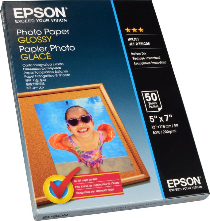 Produktbild Epson Glossy (200 g/m², 13 x 18 cm, 50 x)