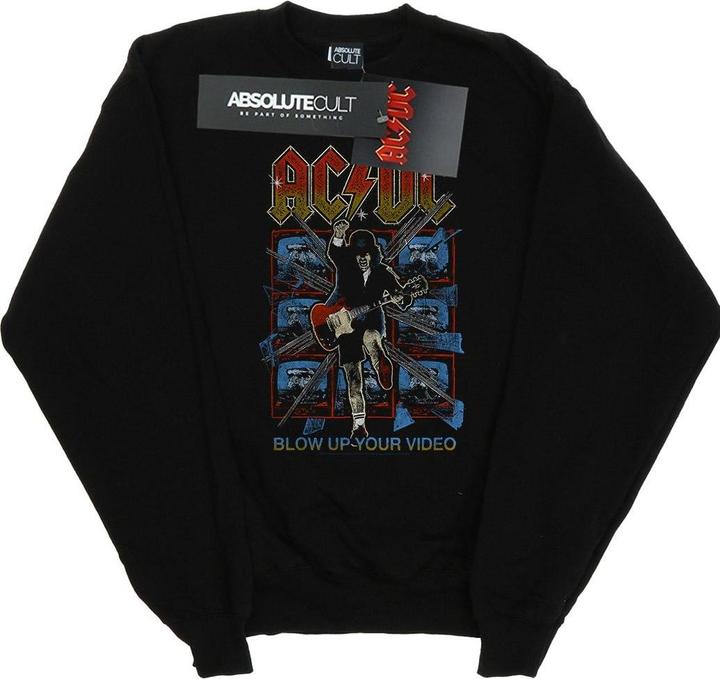 Actual product image AC/DC Boys Blow Up Your Video Sweatshirt (104)