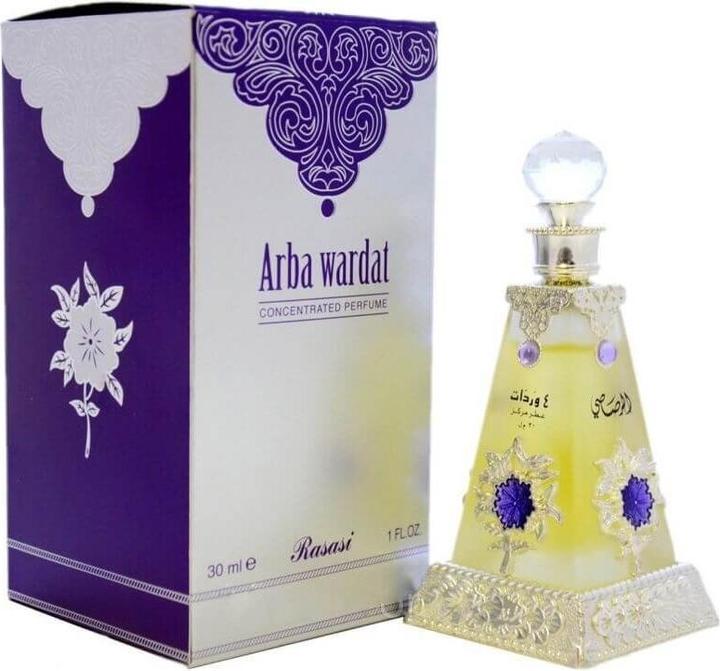 Produktbild Rasasi Arba Wardat - perfumed oil - 30 ml (Extrait De Parfum, 30 ml)