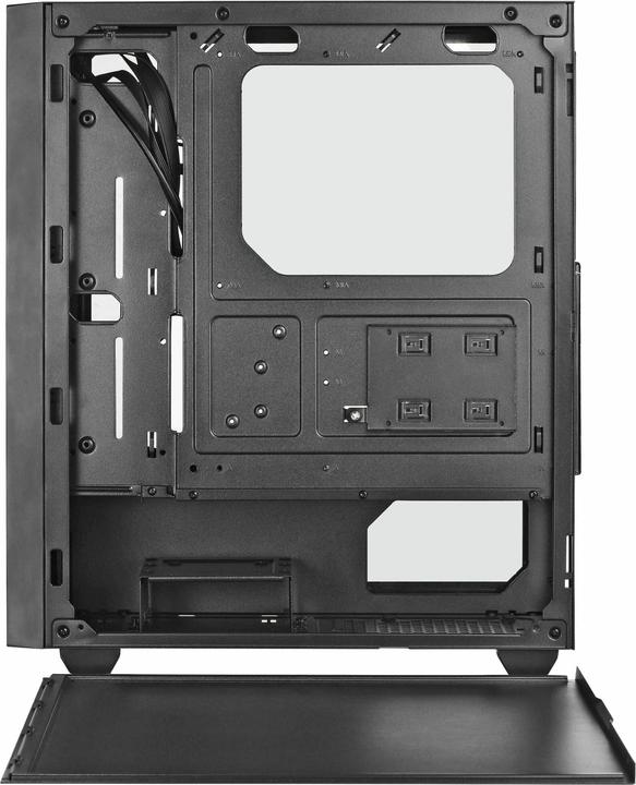 Actual product image Spire Enclosure Vision 7038 RGB +3x 12cm RGB FANS (ATX, mATX)