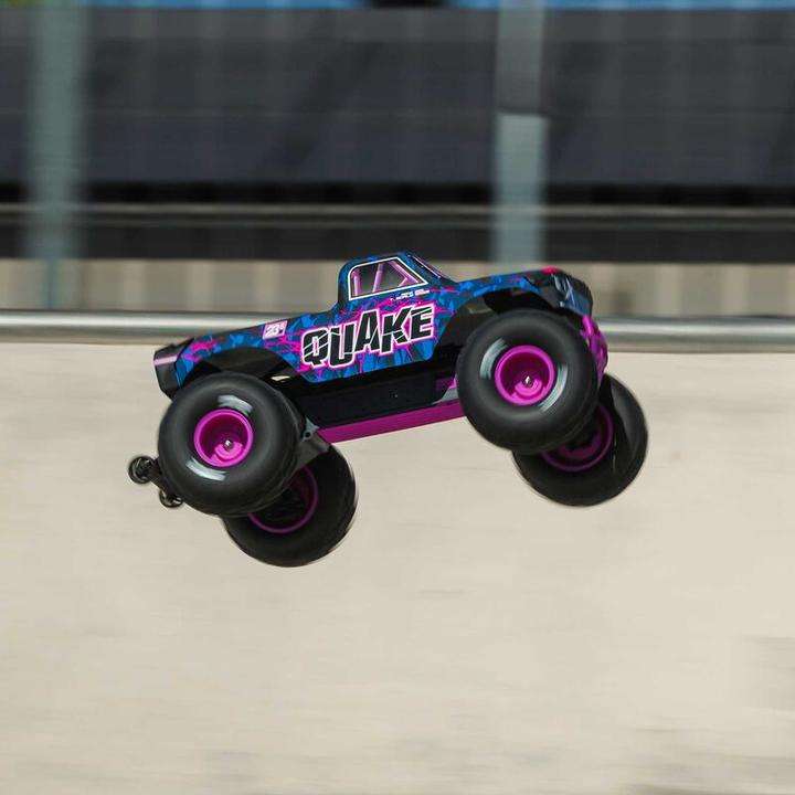 Immagine prodotto Arrma Monster Truck QUAKE 223S DSC ARTR 1:10 - Violett (ARR Quasi lettura a corredo)