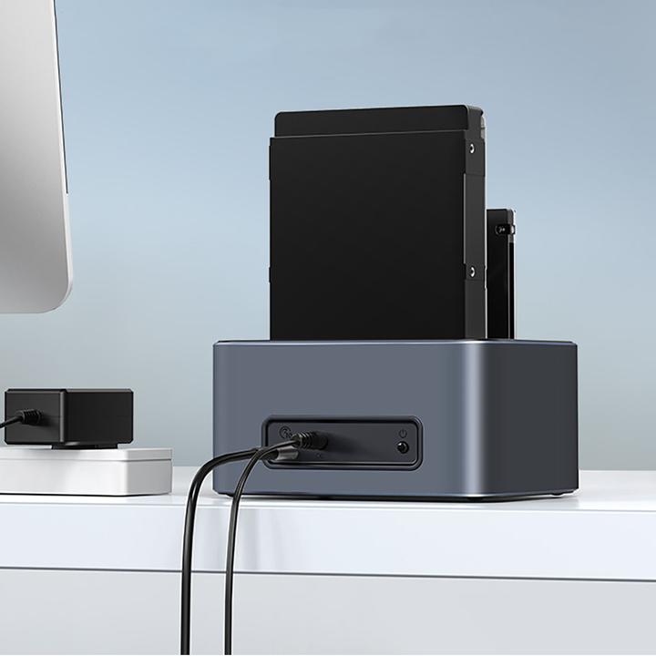 Produktbild Orico 6656C3-C 5-Bay Dockingstation mit Offline-Klonfunktion 2,5"/3,5" SATA HDD/SSD - Grau