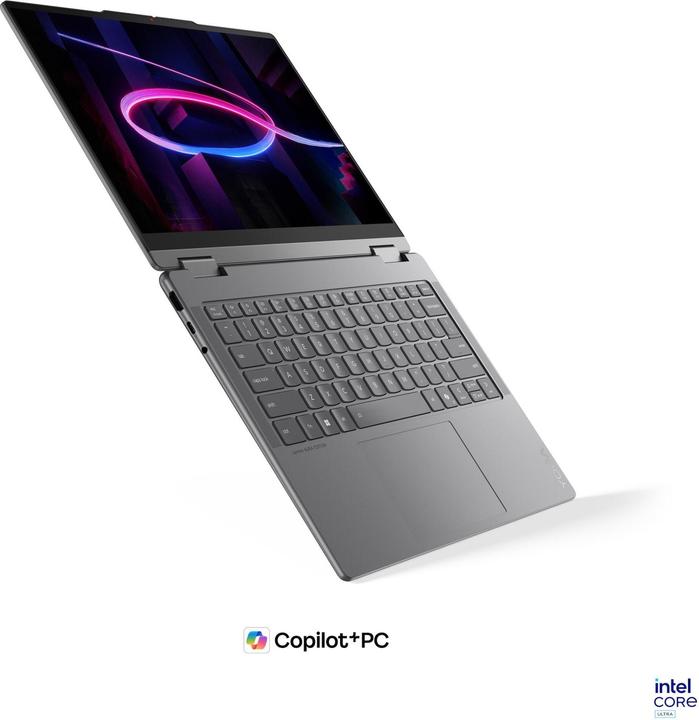 Produktbild Lenovo Yoga 7 2in1 Aura Edition Laptop Copilot+PC 14" WUXGA OLED Touch Display Intel Core Ultra 7 35 (14", 1000 GB, 16 GB, DE, Intel Core Ultra 7 355)
