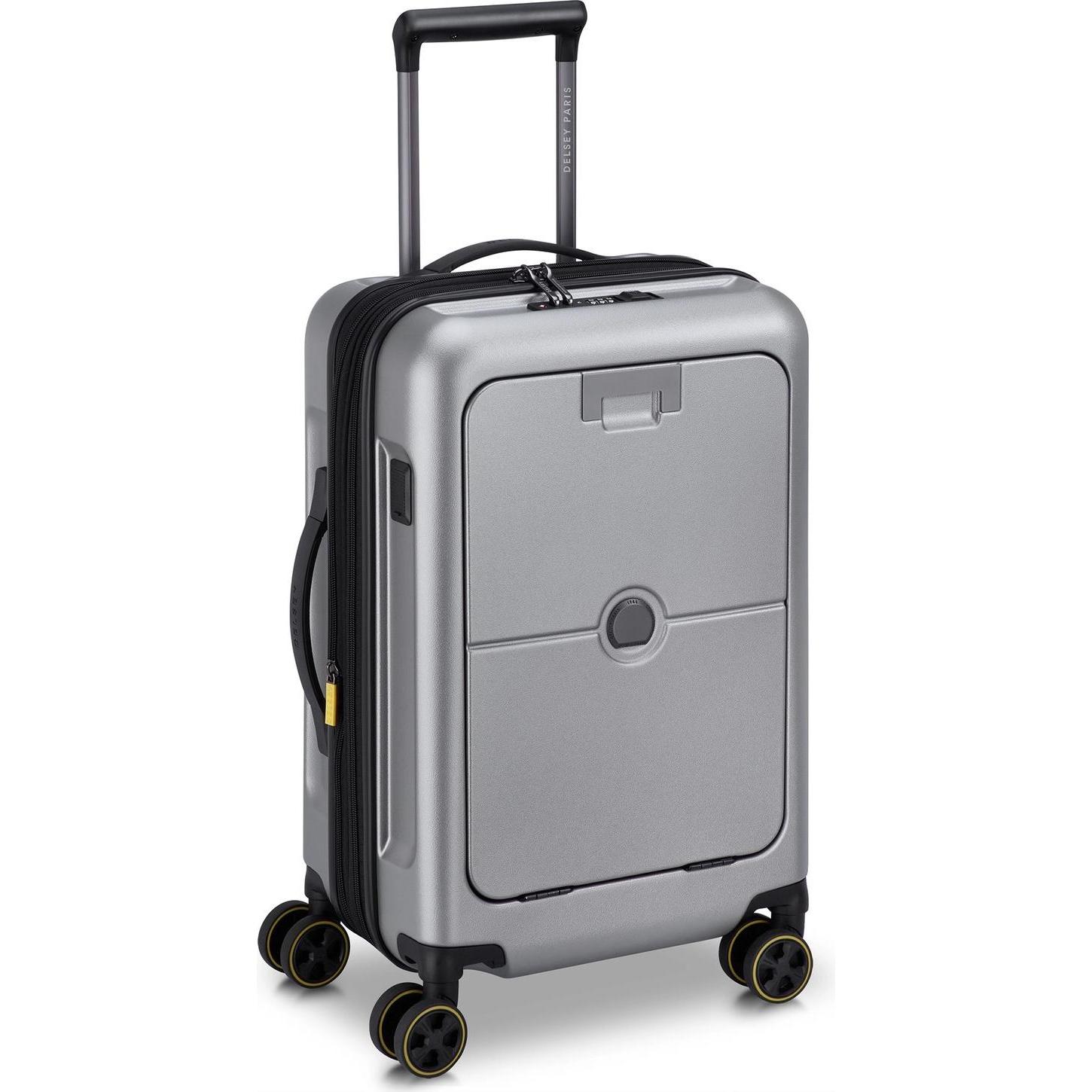 Delsey Unisex Argento Valigia, Turenne 2.0, (38 L)