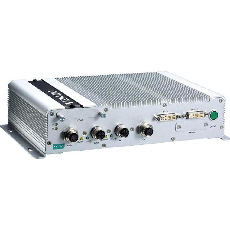 Moxa En50155 Fanless Computer. 3517Ue 1.7 Ghz V2406A-C7-CT-T, Netzwerkadapter