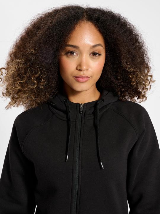 Immagine prodotto hummel Felpa Con Cappuccio Rossa Con Zip Pesante Donna (XS)