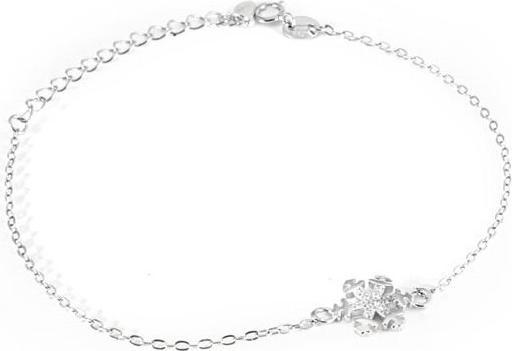 Immagine prodotto Beneto Bellissimo bracciale in argento Fiocco di neve AGB637 / 21 (L)