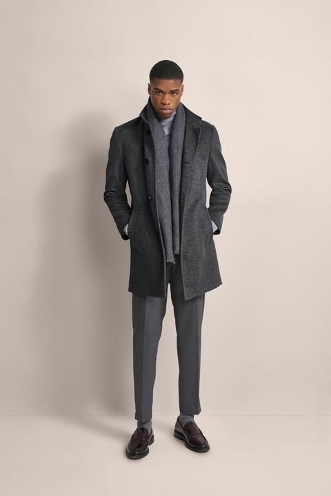 Actual product image Bugatti Men's Coat, Gray, Plain