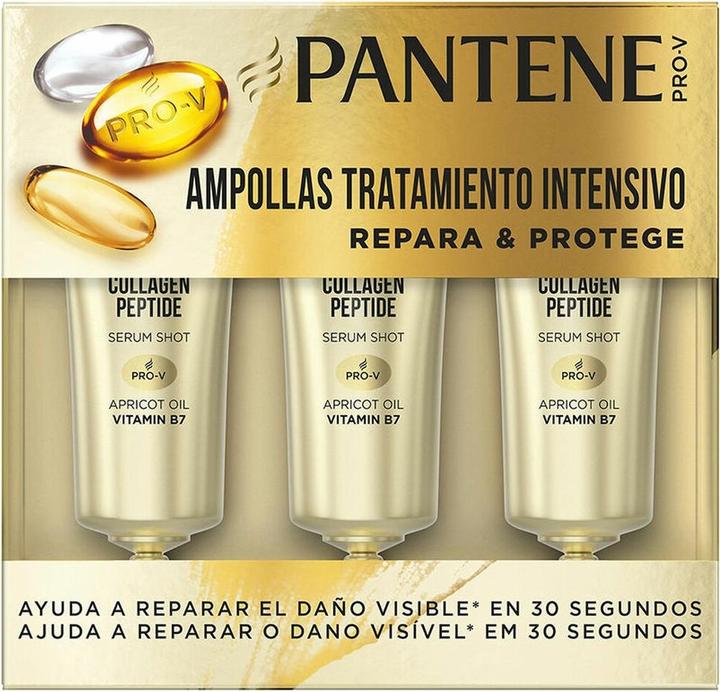 Actual product image Pantene 3 Rescue 1 Minute Ampoules (15 ml)