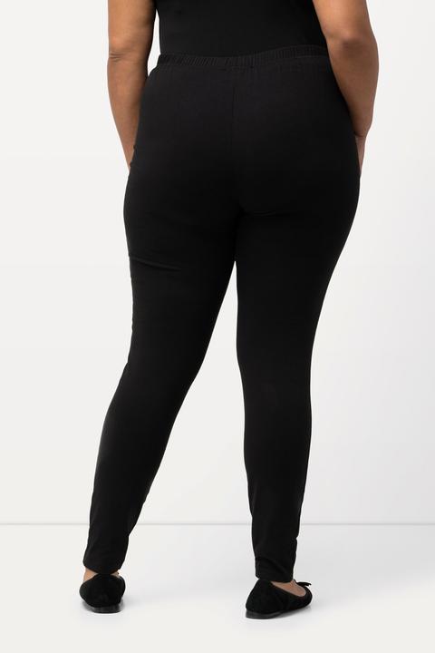 Actual product image Ulla Popken Stretch Knit Elastic Waist Slim Leggings (46, 48)