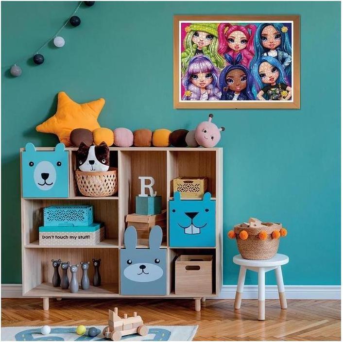 Actual product image Clementoni 20343 - Rainbow High (104 pieces)