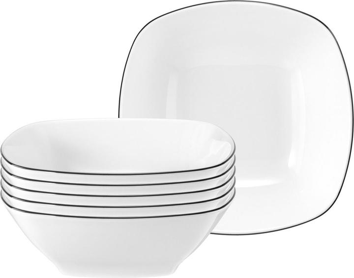 Produktbild Seltmann Lido Black Line Dessertschalen (15 cm, 0.48 l, 6 x)