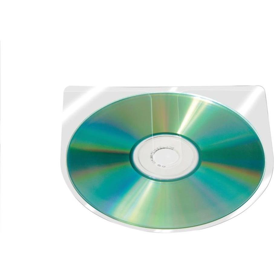 Thumbnail - Q-Connect CD/DVD Hüllen selbstklebend, Optische Medien Zubehör
