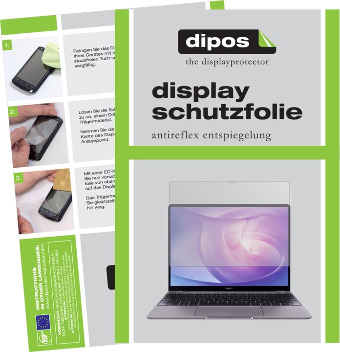 Produktbild Dipos Displayschutzfolie Antireflex (13", 3:2)