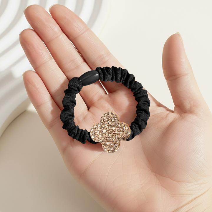 Immagine prodotto Avizar Haargummi mit glänzendem Kleeblatt Cara (Elastico per capelli)