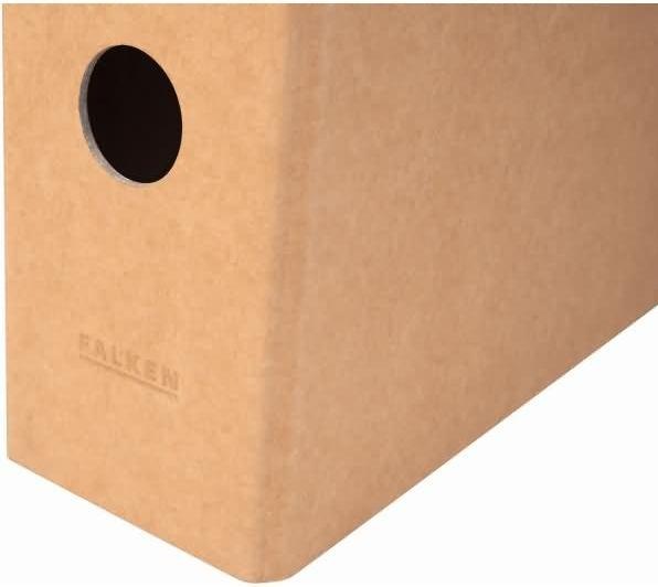 Actual product image Falken PURE folder brown cardboard 5,0 cm DIN A4 (A4, 50 mm, 1 x)