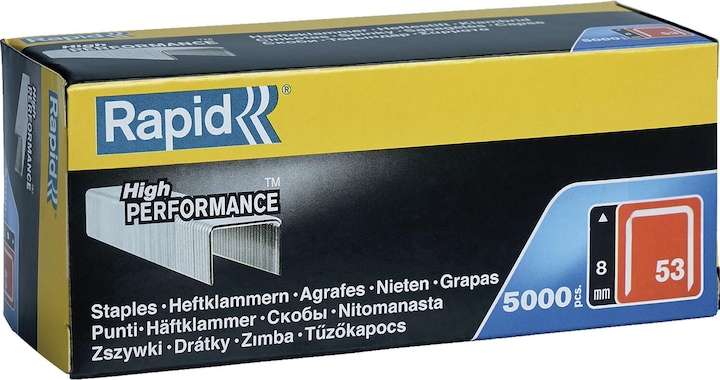 Produktbild Rapid Typ 53 Feindrahtklammer 14 mm (5000 x)
