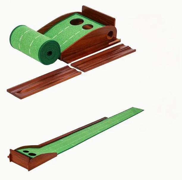 Immagine prodotto DriveLine Puttingmatte, Puttingbahn mit zwei Löcher