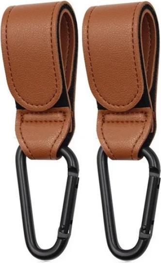 Little bear Kinderwagenhaken Brown