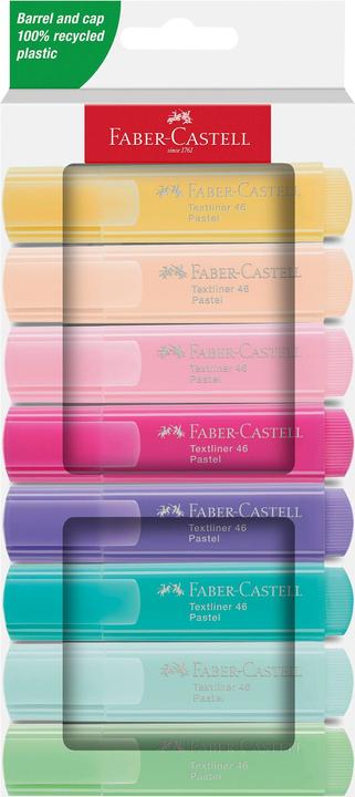 Faber-Castell Pastell (Blau, Lila, Gelb, Violett, Rot, Grün, 5 mm, 8 x)