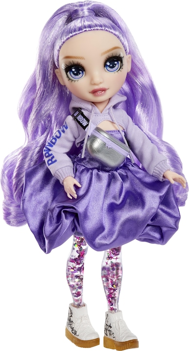 Actual product image Rainbow High Sparkle & Shine Fashiondukke - VIOLA (Lilla)