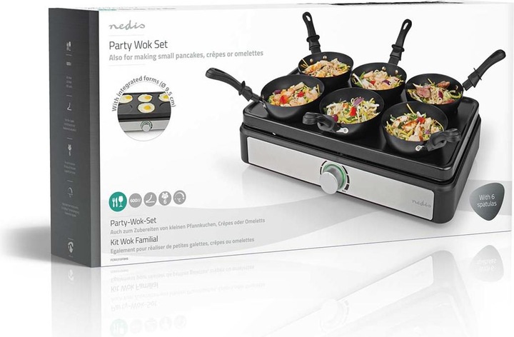 Produktbild Nedis Party-Wok-Set (EU-Stecker)