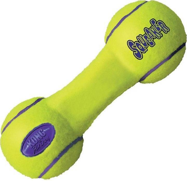 Produktbild KONG Air Squeaker Dumbbell M (Apportieren)