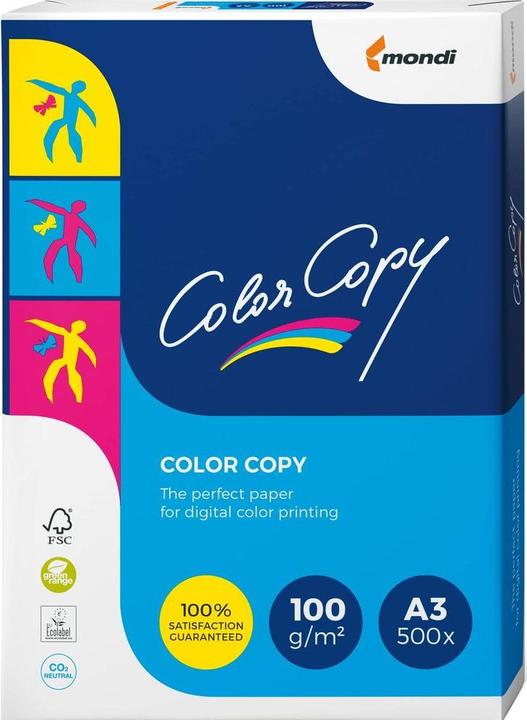 Produktbild Mondi Color Copy (A3, 500 Blätter, 100 g/m²)