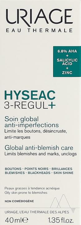 Immagine prodotto Uriage Hyséac 3-Regul+ Global Care (Crema corpo, 40 ml)