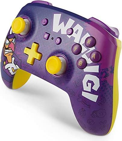 Image du produit PowerA Manette Switch sans fil améliorée - Waluigi (violet) (Switch)