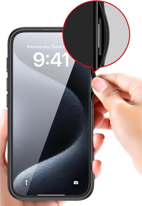 Actual product image Screenguard Apple iPhone 16 anti-impact case with 2m drop protection (Apple iPhone 16)